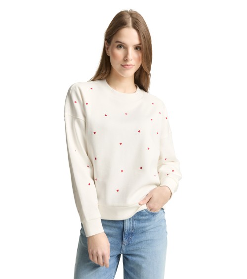 SUDADERA CORAZONES TOM TAILOR