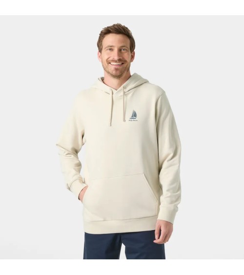 SUDADERA HOODIE SHORELINE CON DIBUJO ESPALDA HELLY HANSEN