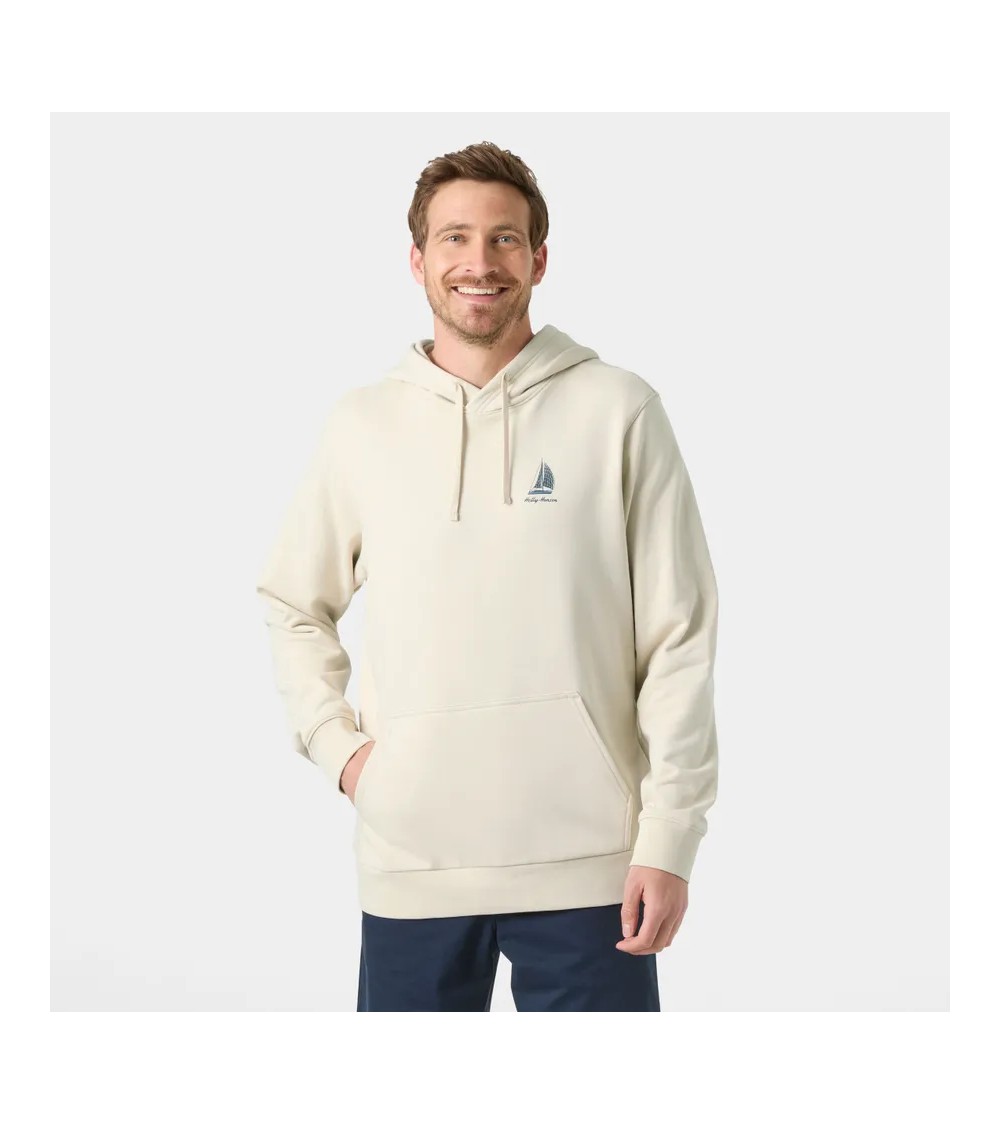 SUDADERA HOODIE SHORELINE CON DIBUJO ESPALDA HELLY HANSEN