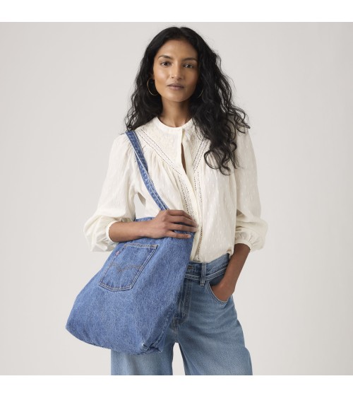 BOLSO TOTE DENIM CON BOLSILLO LEVI´S