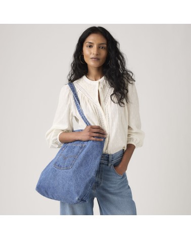 BOLSO TOTE DENIM CON BOLSILLO LEVI´S