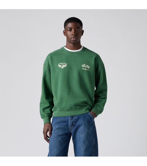 SUDADERA BOXY ESTAMPADO ESPALDA LEVI´S