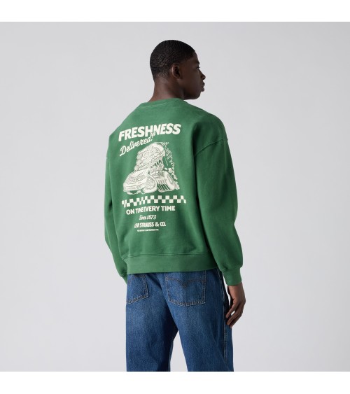 SUDADERA BOXY ESTAMPADO ESPALDA LEVI´S