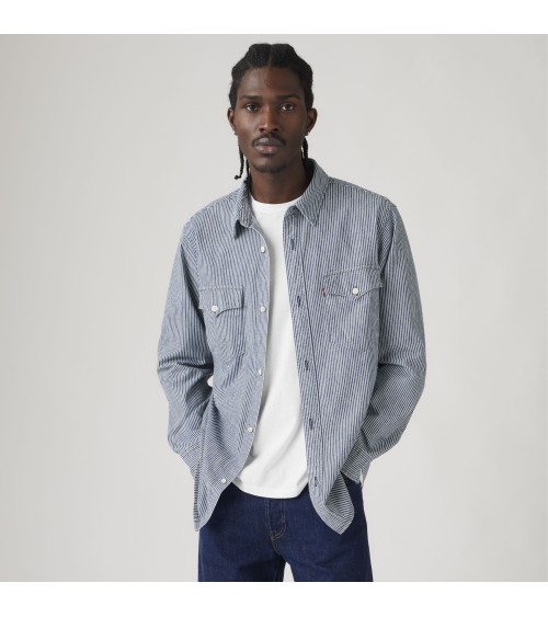 CAMISA WESTERN OVERSIZE DE RAYAS LEVI´S