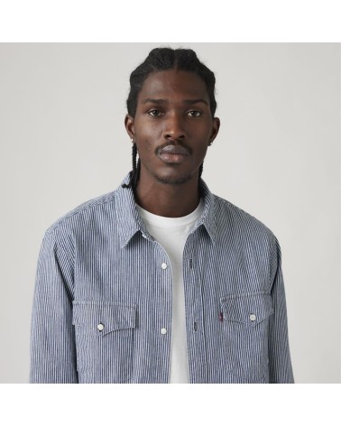 CAMISA WESTERN OVERSIZE DE RAYAS LEVI´S