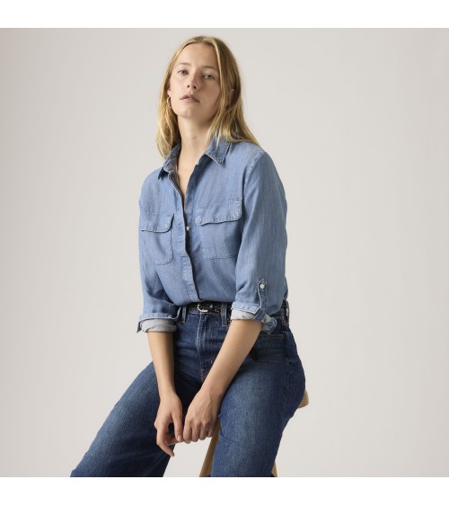 CAMISA UTILITY ELAINE DENIM DE LEVI´S