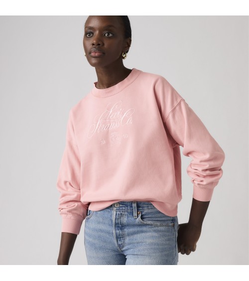 SUDADERA BOXY CON LOGO BORDADO LEVI´S