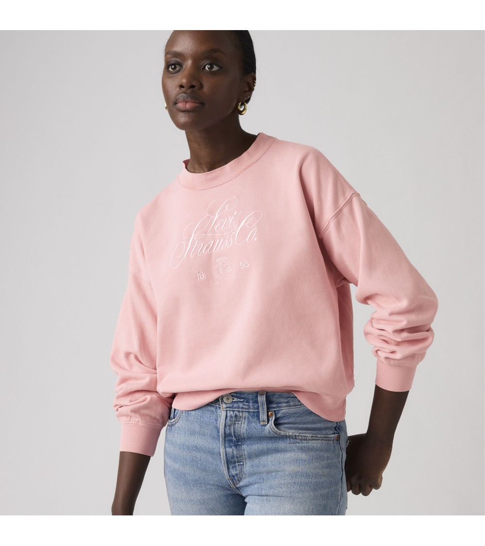 SUDADERA BOXY CON LOGO BORDADO LEVI´S