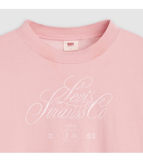 SUDADERA BOXY CON LOGO BORDADO LEVI´S