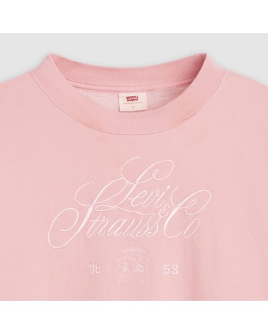 SUDADERA BOXY CON LOGO BORDADO LEVI´S