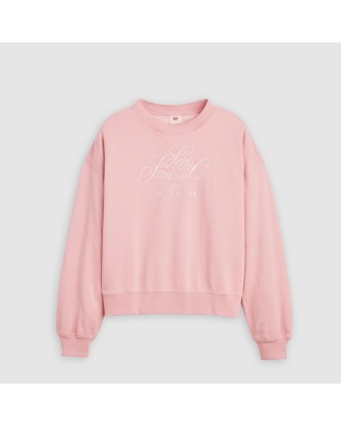 SUDADERA BOXY CON LOGO BORDADO LEVI´S