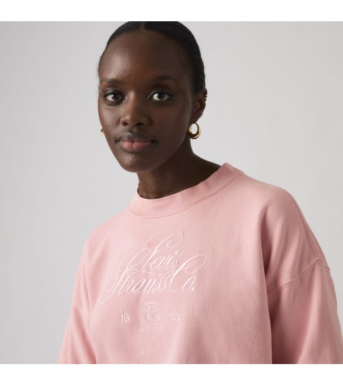 SUDADERA BOXY CON LOGO BORDADO LEVI´S