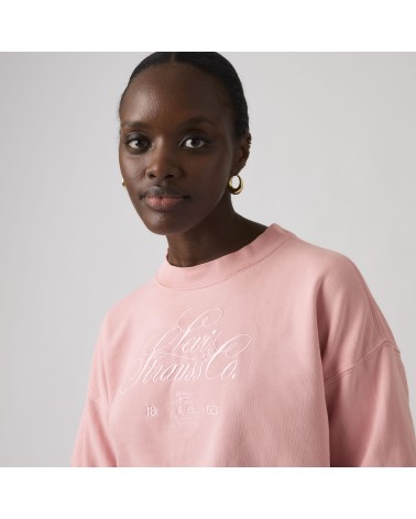 SUDADERA BOXY CON LOGO BORDADO LEVI´S