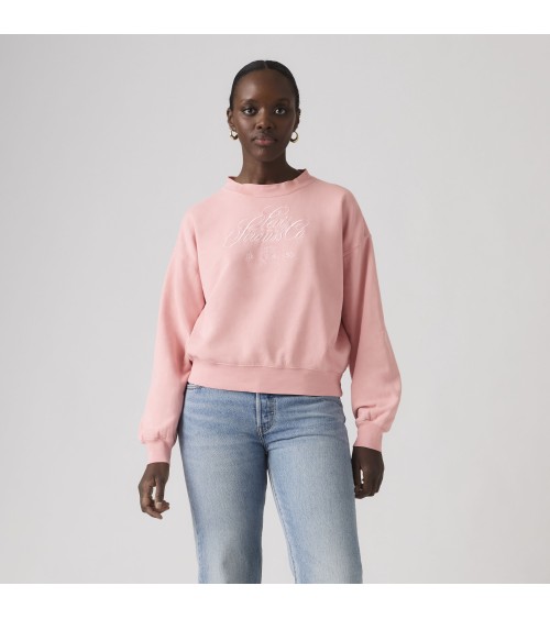 SUDADERA BOXY CON LOGO BORDADO LEVI´S