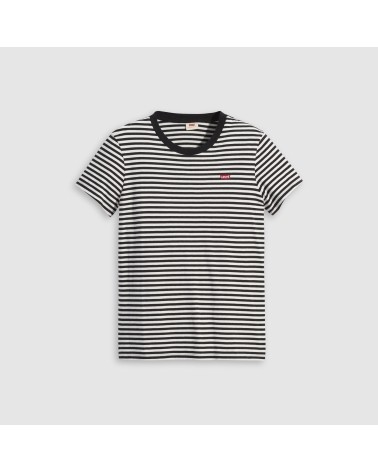 CAMISETA PERFECT TEE BLANCA Y NEGRA LEVI´S
