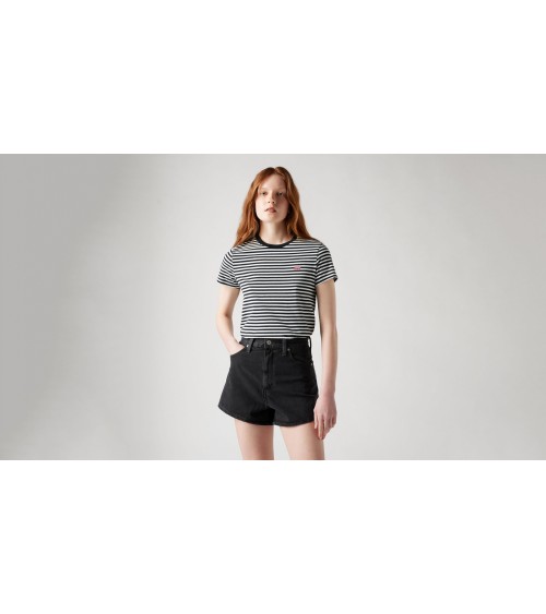 CAMISETA PERFECT TEE BLANCA Y NEGRA LEVI´S