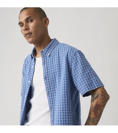 CAMISA MANGA CORTA CON BOTÓN DE CUADROS LEVI´S