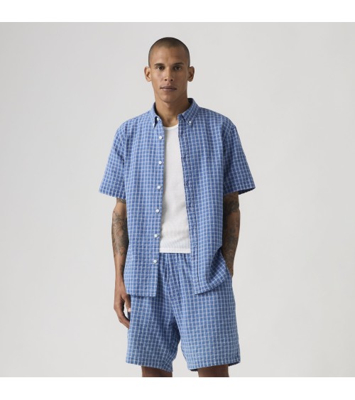 CAMISA MANGA CORTA CON BOTÓN DE CUADROS LEVI´S