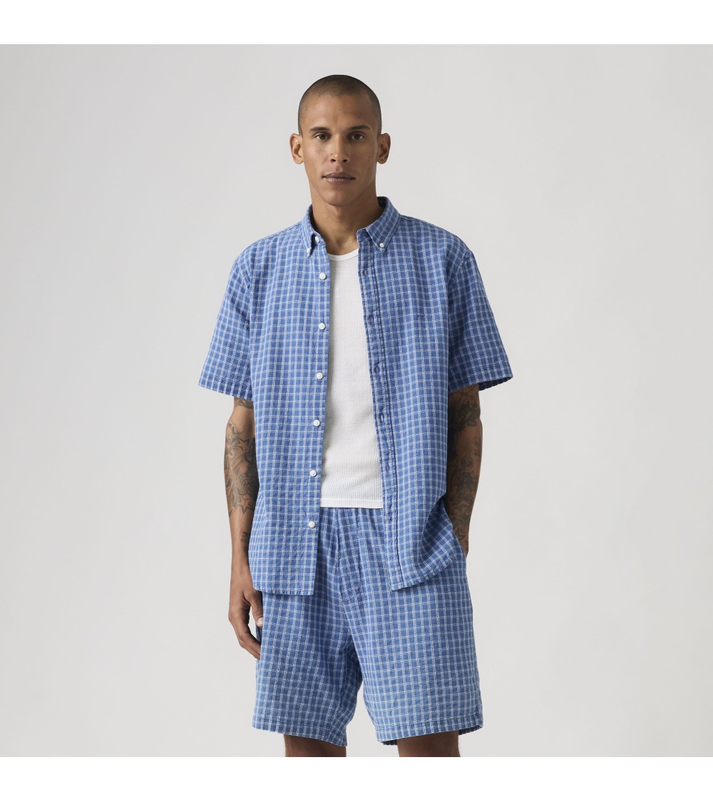 CAMISA MANGA CORTA CON BOTÓN DE CUADROS LEVI´S