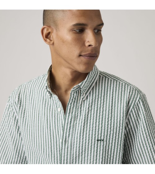 CAMISA MANGA CORTA CON BOTÓN DE RAYAS LEVI´S