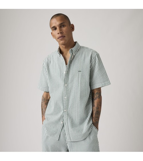 CAMISA MANGA CORTA CON BOTÓN DE RAYAS LEVI´S