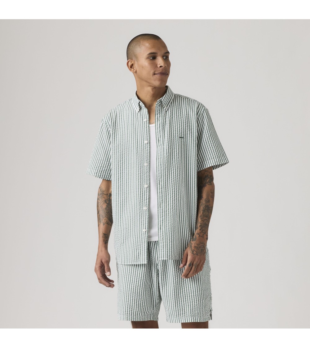 CAMISA MANGA CORTA CON BOTÓN DE RAYAS LEVI´S