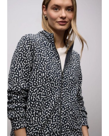 CHAQUETA ANIMAL PRINT TIPO FELPA STREET ONE