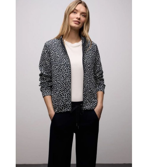 CHAQUETA ANIMAL PRINT TIPO FELPA STREET ONE