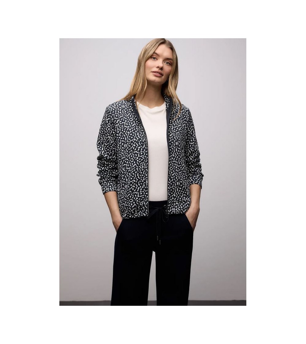 CHAQUETA ANIMAL PRINT TIPO FELPA STREET ONE
