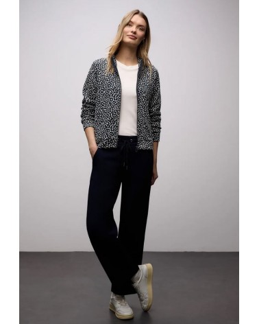 CHAQUETA ANIMAL PRINT TIPO FELPA STREET ONE