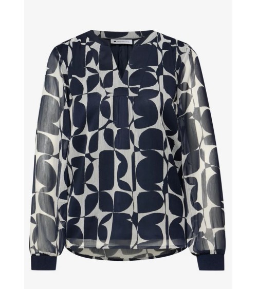 BLUSA GASA ESTAMPADA DE STREET ONE