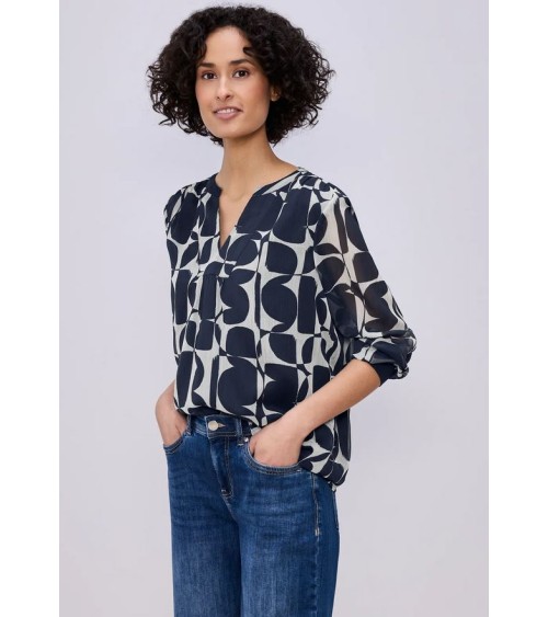 BLUSA GASA ESTAMPADA DE STREET ONE