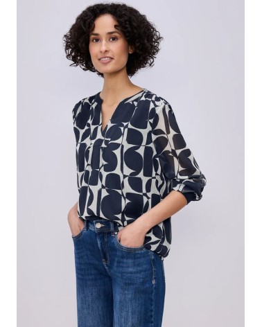 BLUSA GASA ESTAMPADA DE STREET ONE