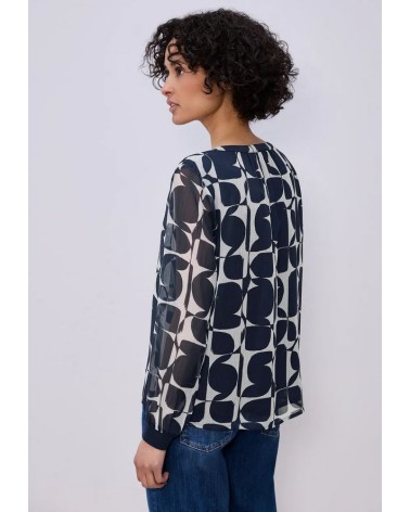 BLUSA GASA ESTAMPADA DE STREET ONE