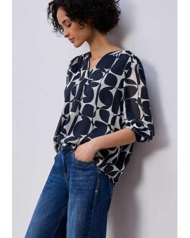 BLUSA GASA ESTAMPADA DE STREET ONE