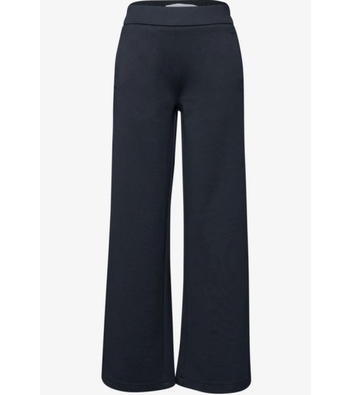 PANTALÓN ANCHO PUNTO ROMA AZUL MARINO DE STREET ONE