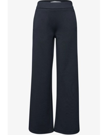PANTALÓN ANCHO PUNTO ROMA AZUL MARINO DE STREET ONE
