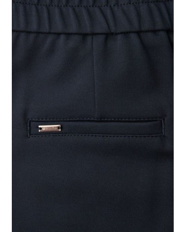 PANTALÓN ANCHO PUNTO ROMA AZUL MARINO DE STREET ONE