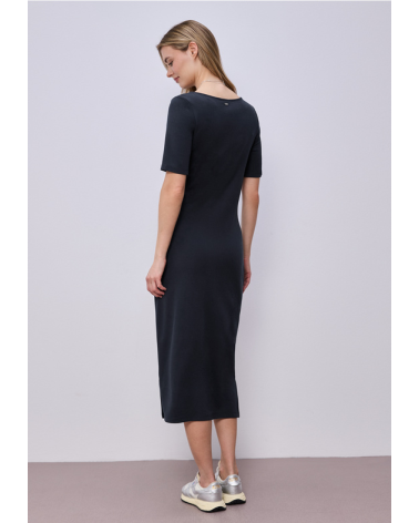 VESTIDO MIDI CON NUDO DE STREET ONE