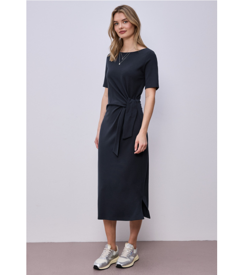 VESTIDO MIDI CON NUDO DE STREET ONE