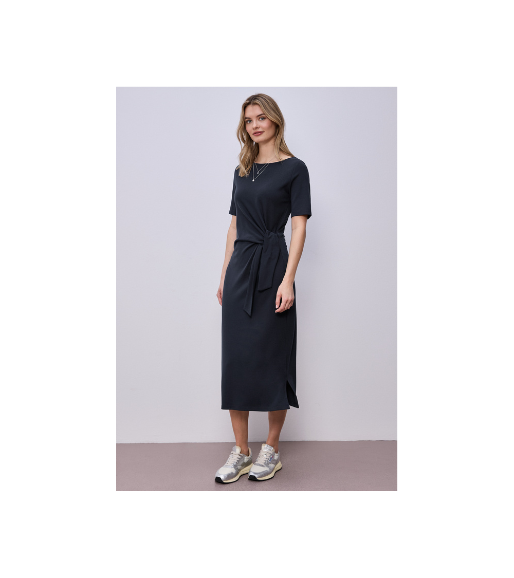 VESTIDO MIDI CON NUDO DE STREET ONE