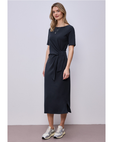 VESTIDO MIDI CON NUDO DE STREET ONE