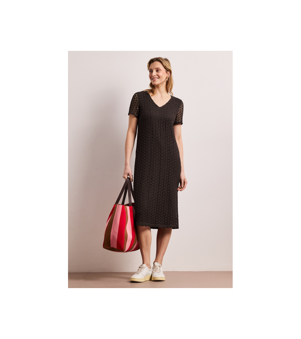 VESTIDO CALADO STREET ONE