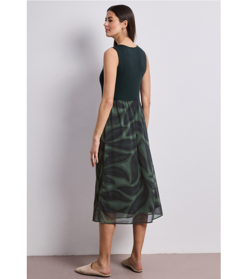 VESTIDO MIDI EFECTO DOS PIEZAS STREET ONE