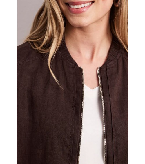 CAZADORA BOMBER DE LINO STREET ONE