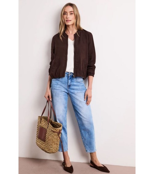 CAZADORA BOMBER DE LINO STREET ONE