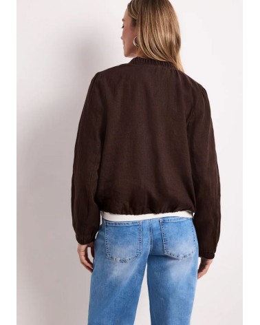 CAZADORA BOMBER DE LINO STREET ONE