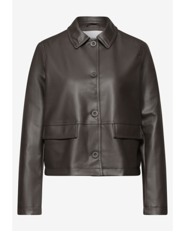 CHAQUETA EFECTO POLIPIEL STREET ONE
