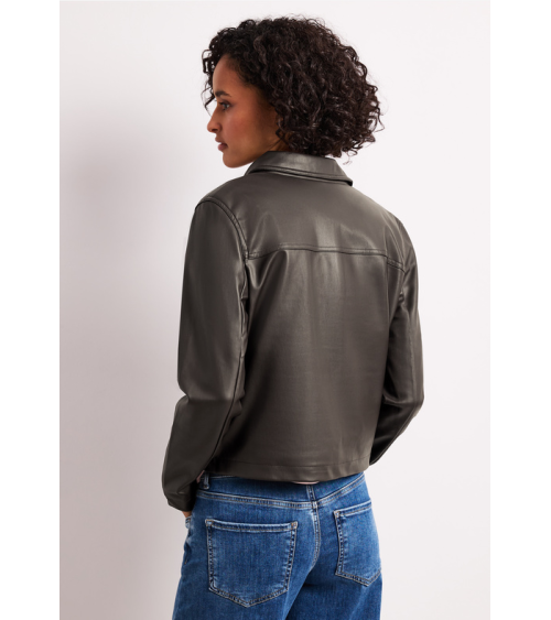 CHAQUETA EFECTO POLIPIEL STREET ONE