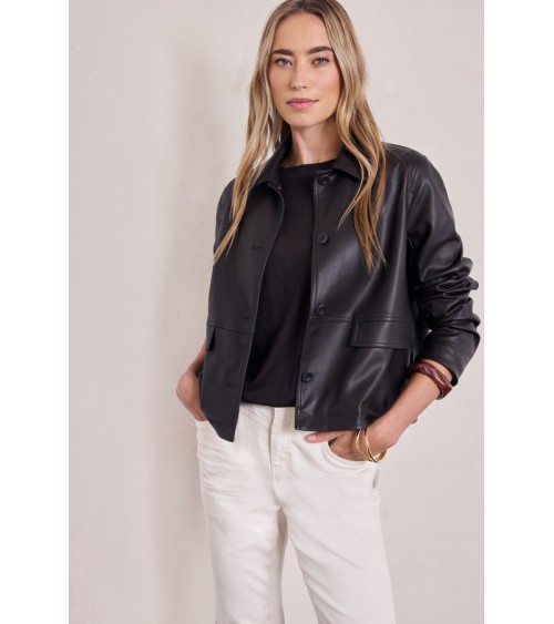 CHAQUETA EFECTO POLIPIEL STREET ONE